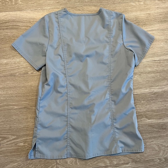 Cherokee V-Neck Scrub Top, Women’s Workwear Revolution, size S - Picture 3 of 4